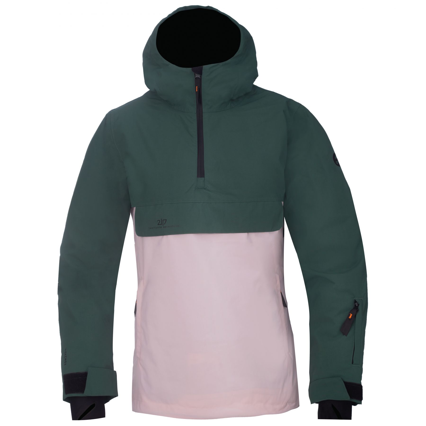 2117 of Sweden Myre, anorakki, nainen, vihreä