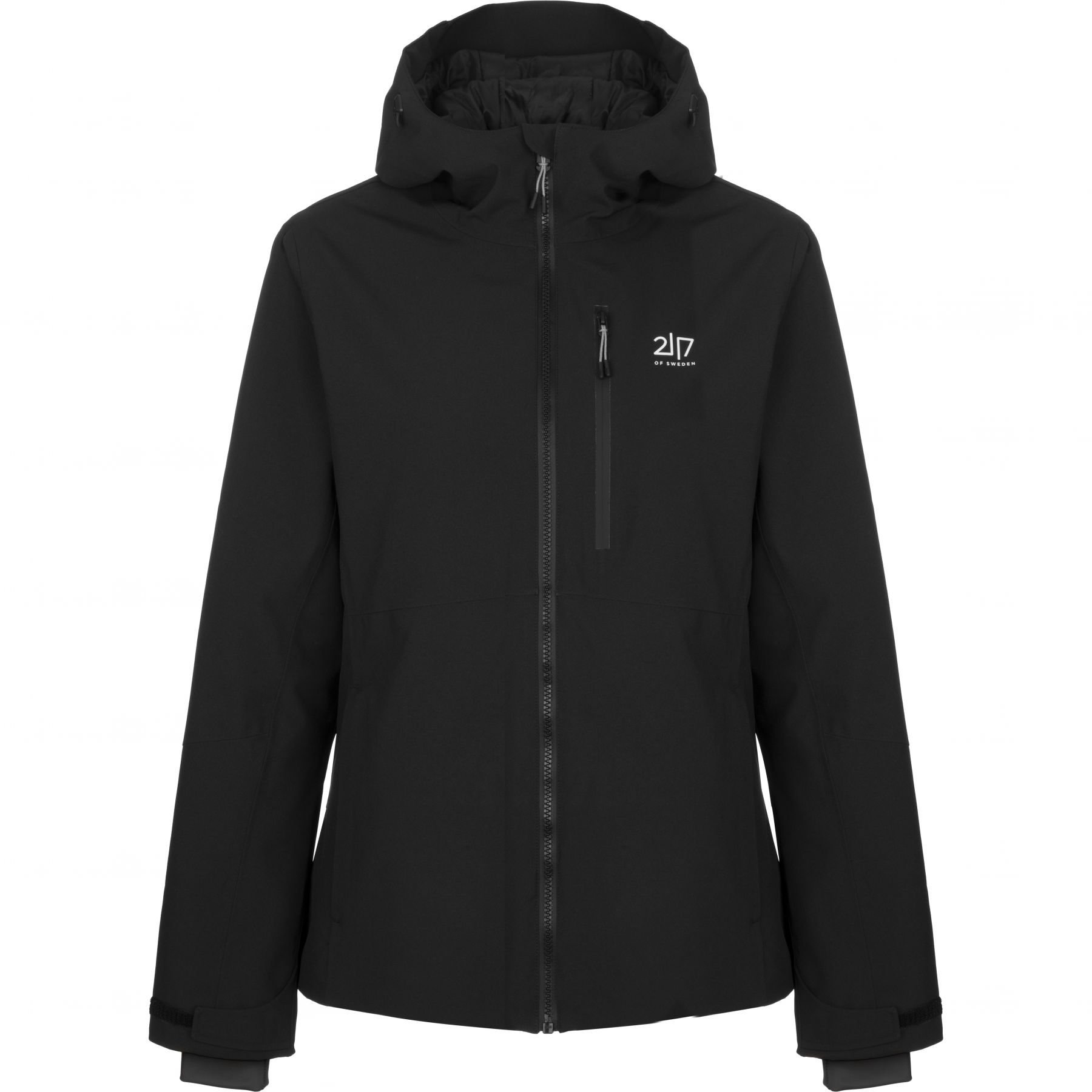 2117 of Sweden Sala, hiihtotakki, nainen, musta