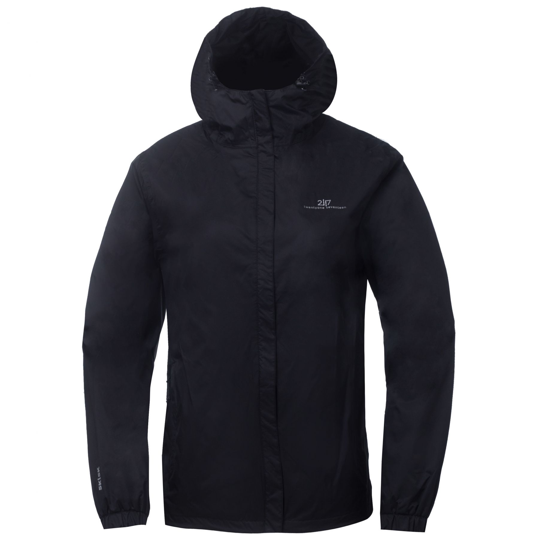 2117 of Sweden Viskafors, sadetakki, nainen, musta