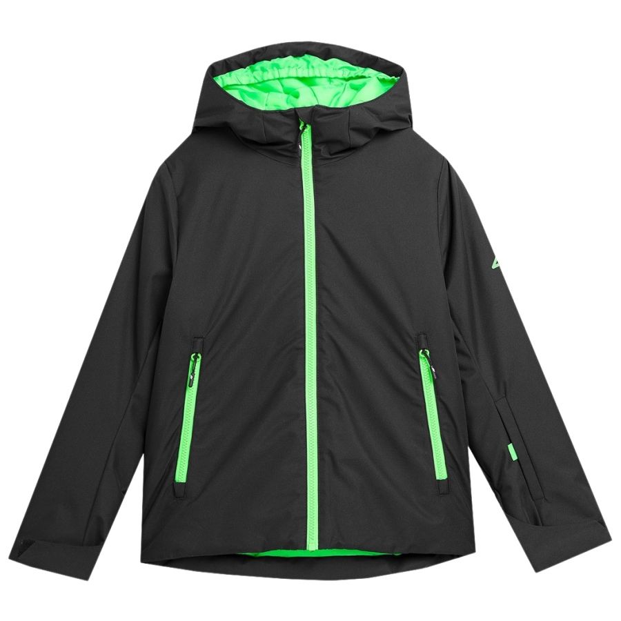 4F Daniel, hiihtotakki, juniori, musta