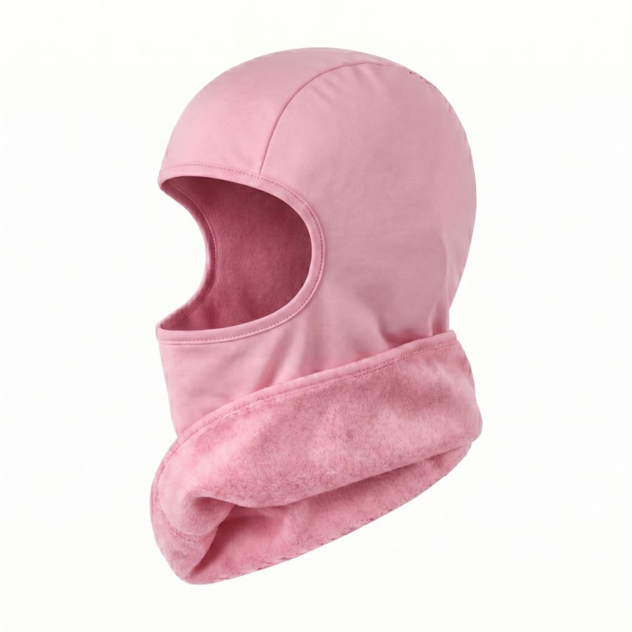 Accezzi fleece balaclava, pinkki