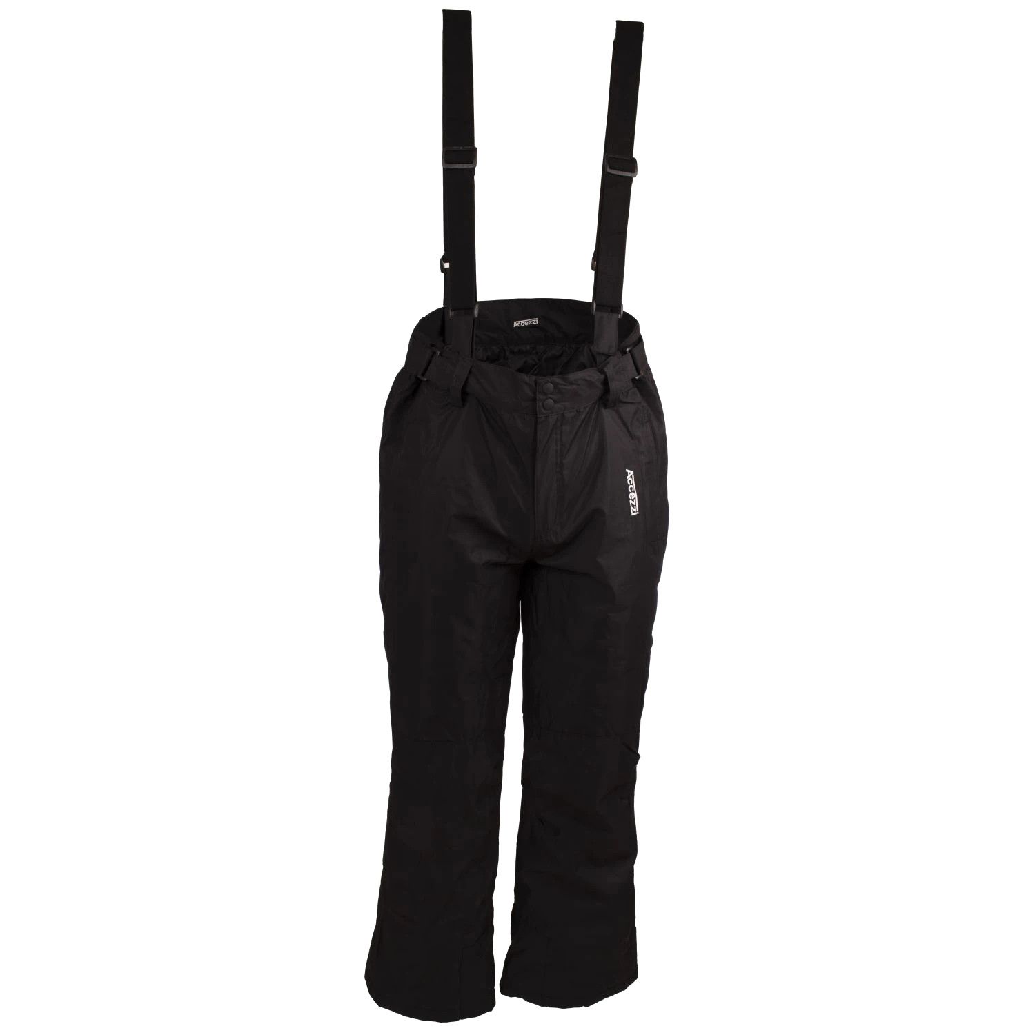 Accezzi hiihtohousut, plus size, miesten, musta