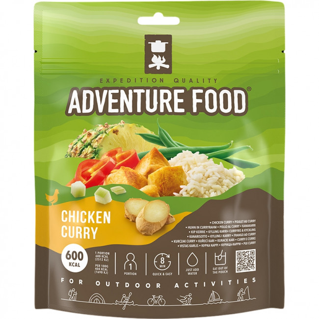 Adventure Food Chicken Curry, pakastekuivattu ruoka