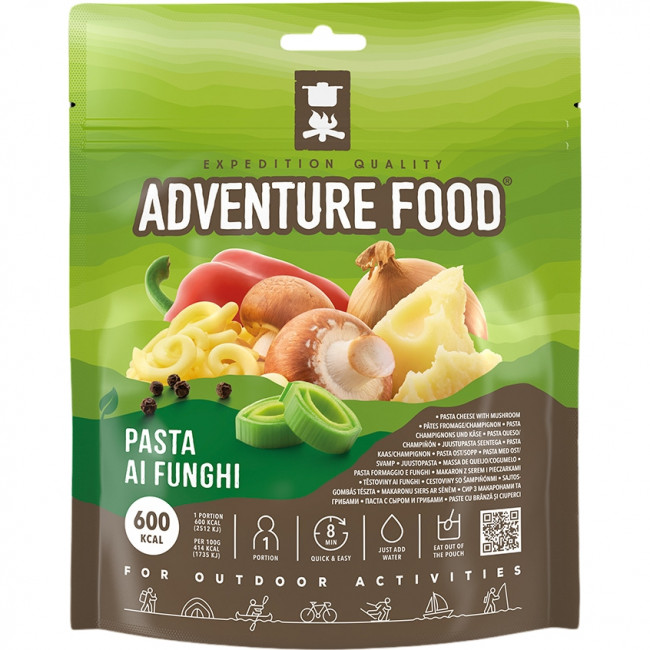 Adventure Food Pasta ai Funghi, pakastekuivattu ruoka