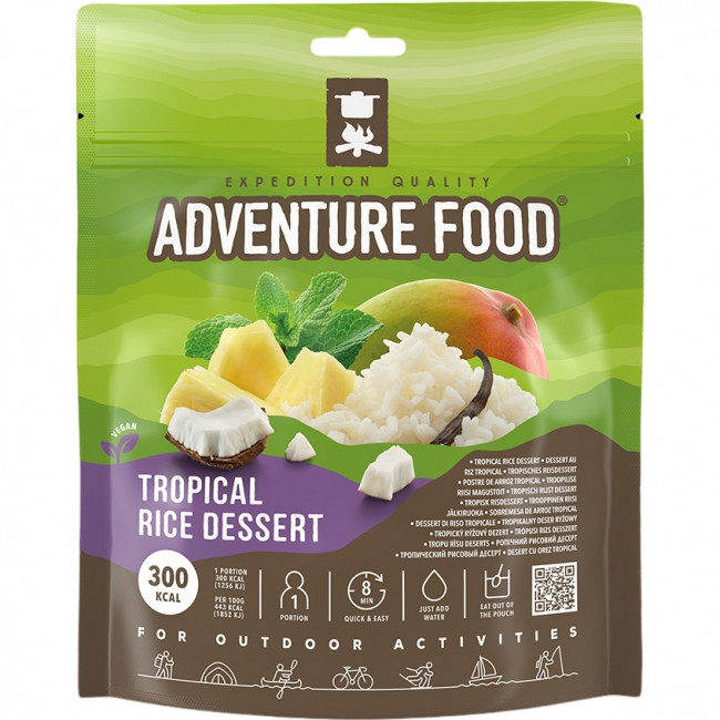 Adventure Food Tropical Rice Dessert, pakastekuivattu ruoka