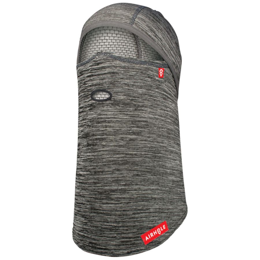 Airhole Balaclava Full Hinge Waffleknit harmaa