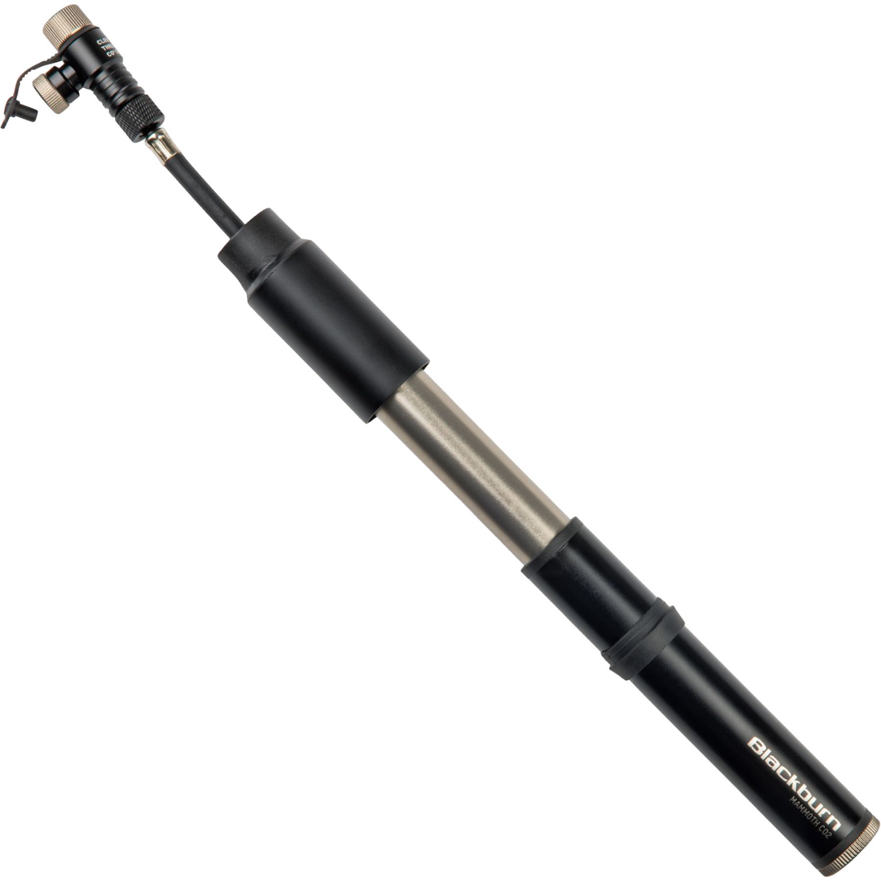 Blackburn Mini Mammoth CO2, pumppu, musta