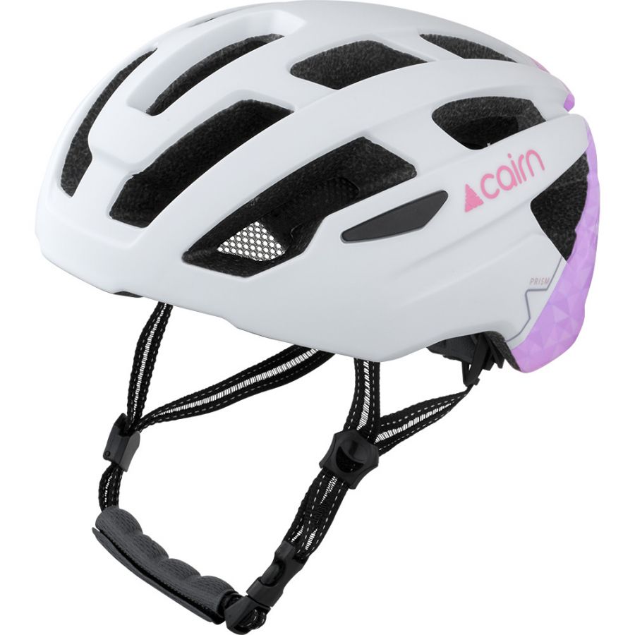 Cairn Prism J II, juniorien pyöräilykypärä, valkoinen