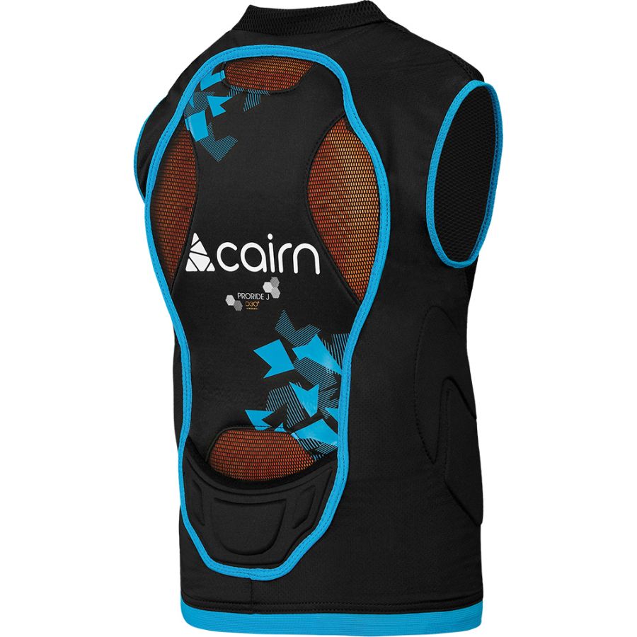 Cairn Proride D3O selkasuoja vest juniori azure camo