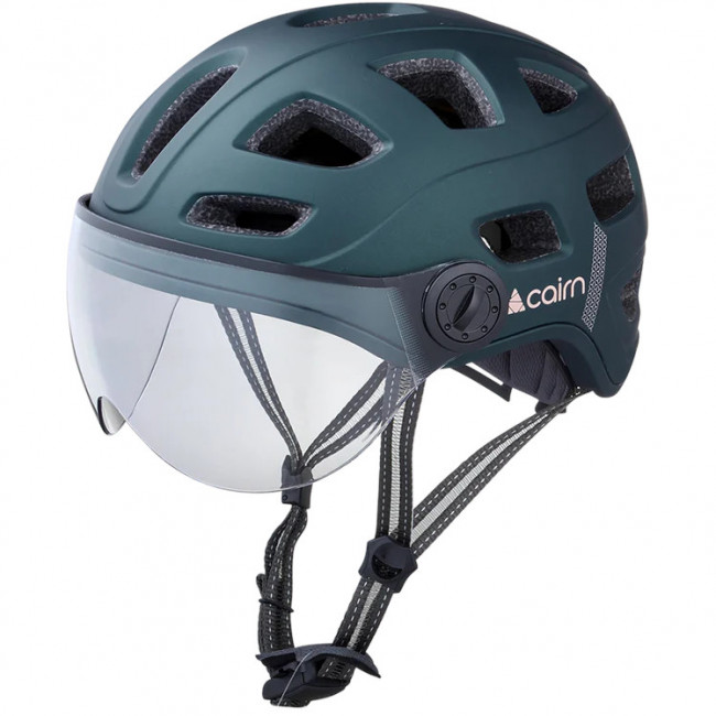 Cairn Quartz Visor, pyöräilykypärä, vihreä