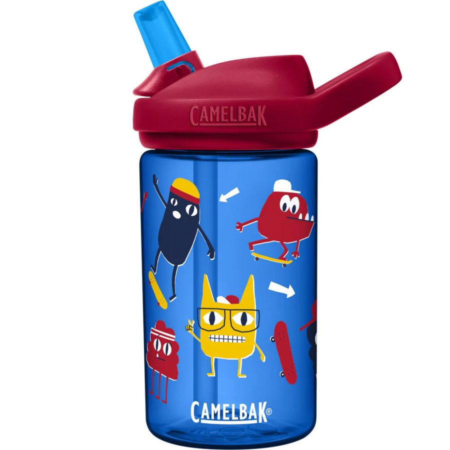 CamelBak, Eddy+ Kids, juomapullo, 0.4L, skate monsters