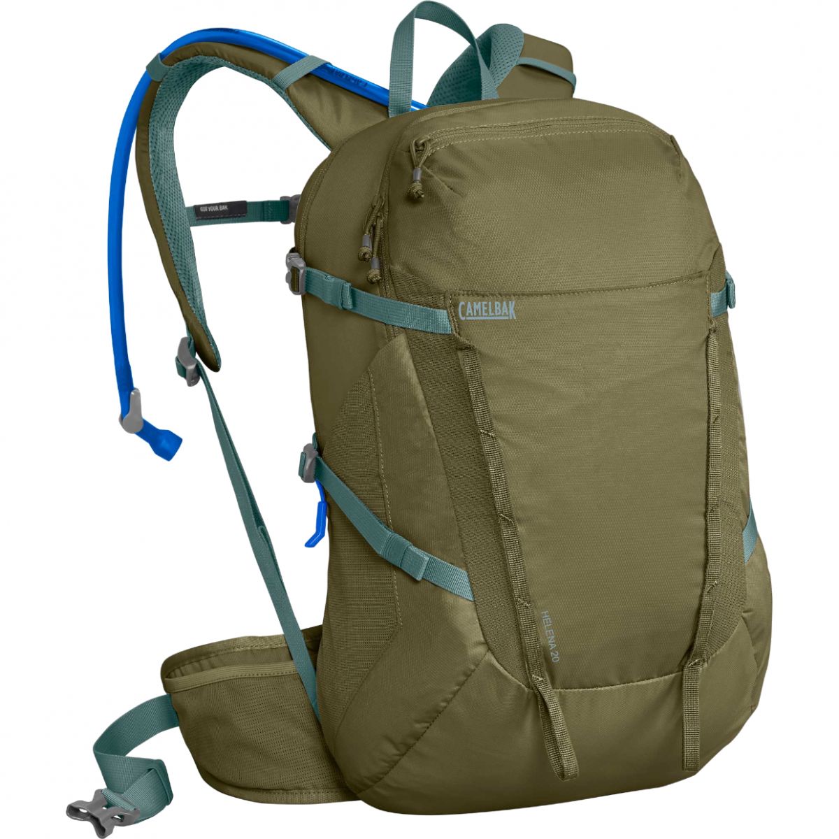 Camelbak Helena 20, reppu juomarakolla, vihreä