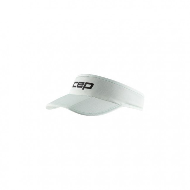 CEP Core Run Foldable Visor, visiiri, valkoinen