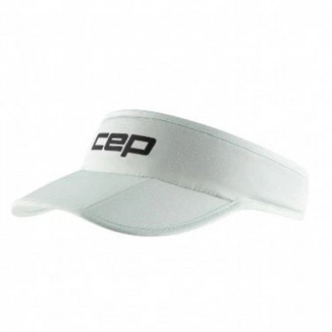 CEP Core Run Foldable Visor, visiiri, valkoinen