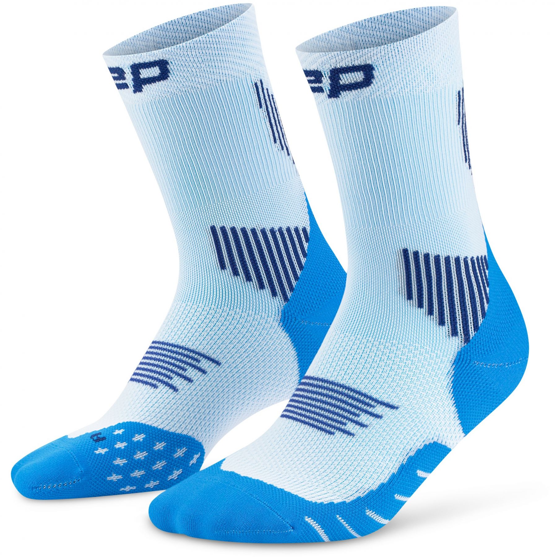 CEP Core Run Socks Mid Cut 5.0, miesten juoksusukat, sininen