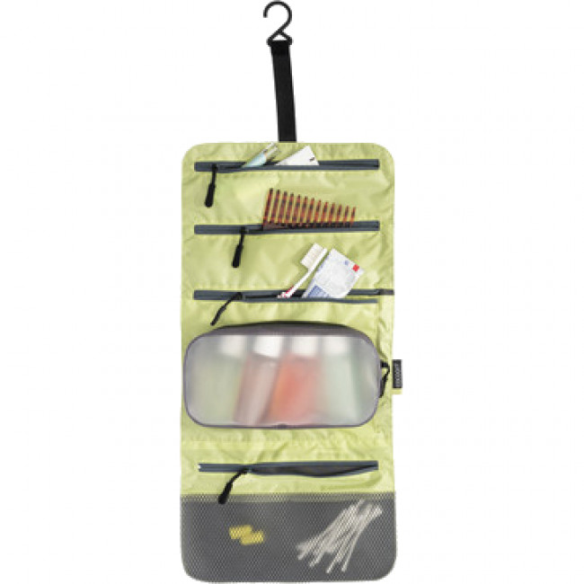 Cocoon Hanging Toiletry Kit Minimalist Light, toilettilaukku, tähti harmaa/villi lime