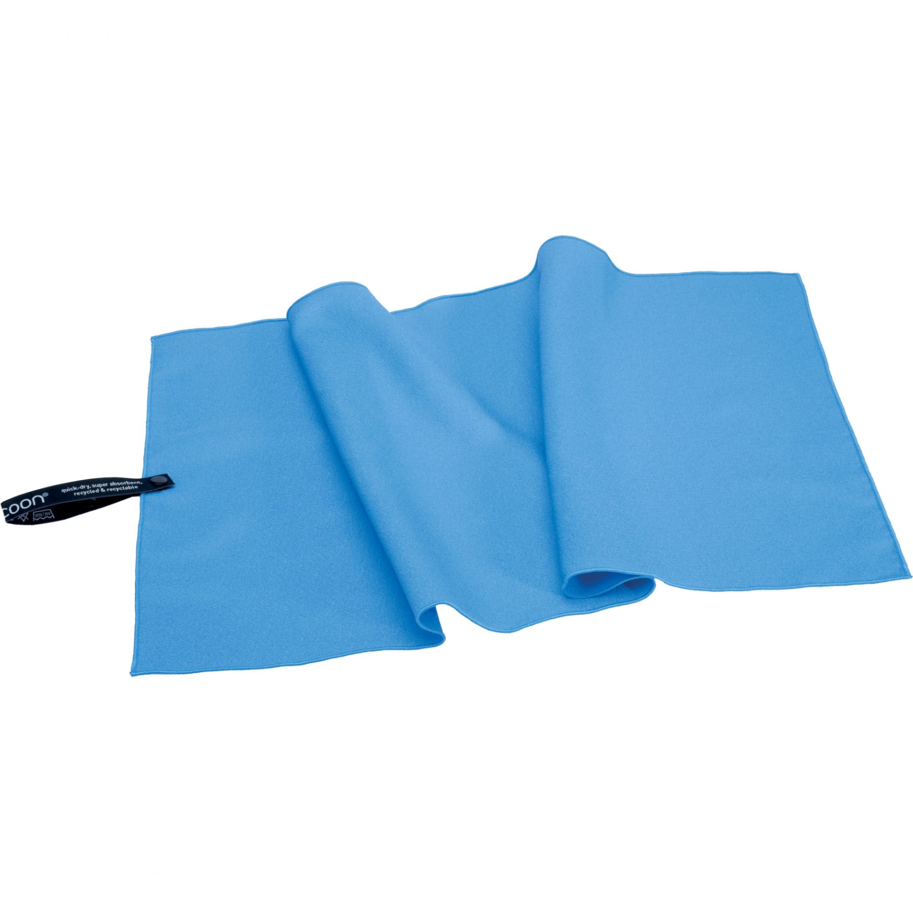 Cocoon Microfiber Towel Hyperlight, mikrokuitupyyhe, laguuni sininen