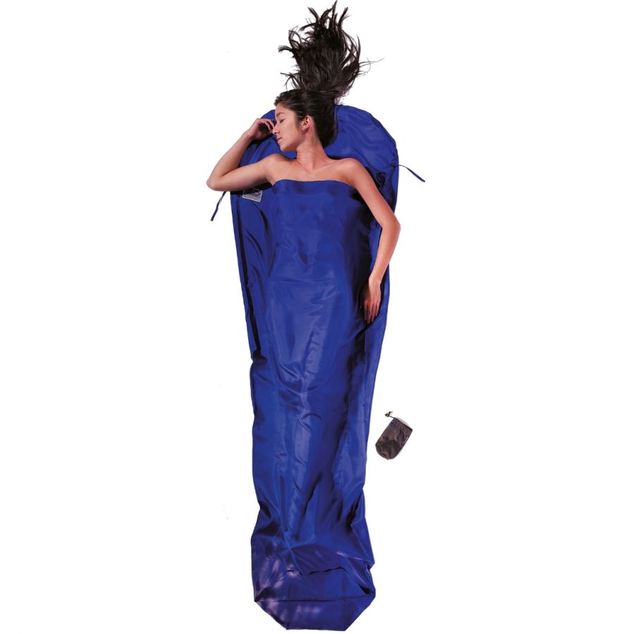 Cocoon MummyLiner, 100% Silk, ultramariininsininen