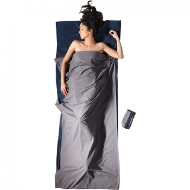 Cocoon Travelsheet, Makuupussi, tuareg/elefantinharmaa
