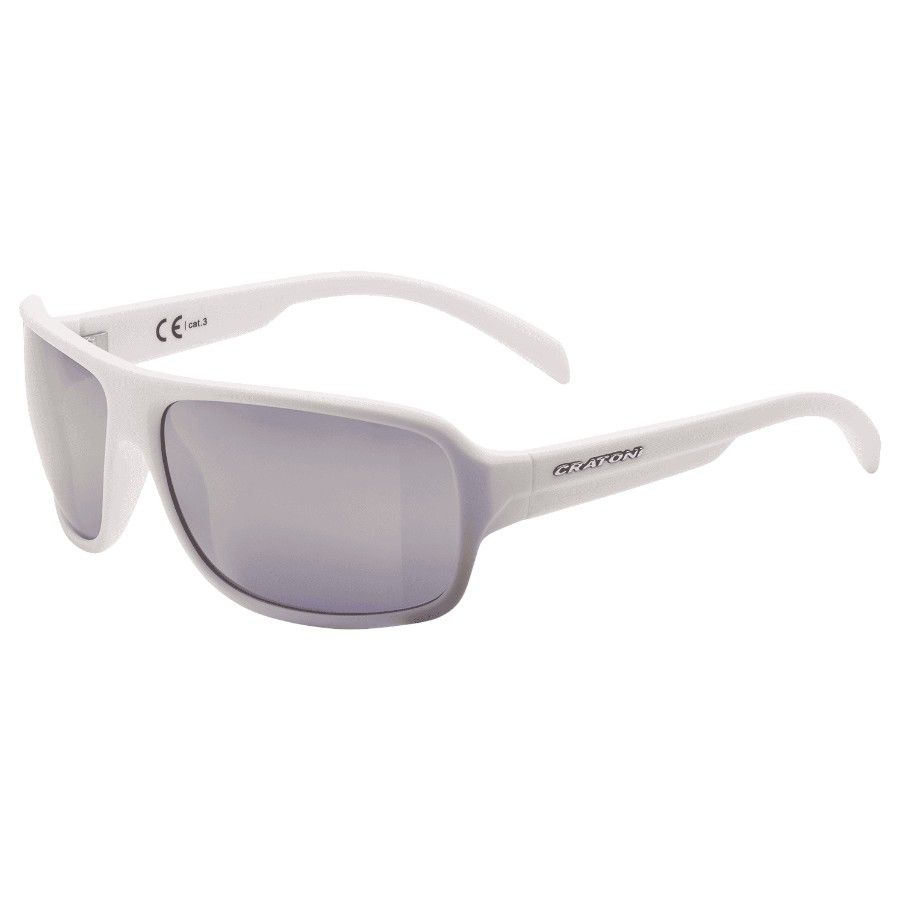 Cratoni C-Ice Color+ Lifestyle Grey-Blue W/ Gold Mirror, aurinkolasit, valkoinen