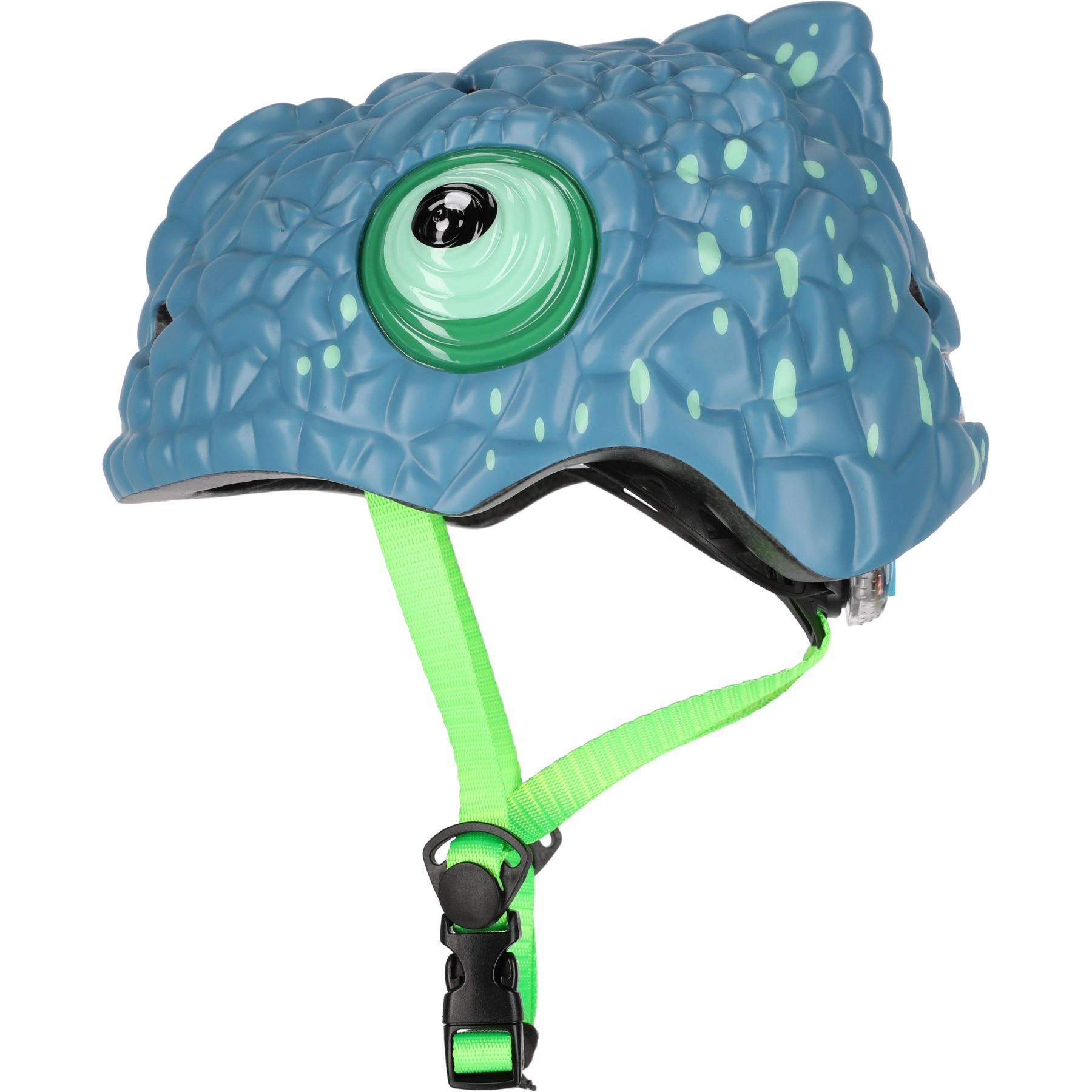 Crazy Safety Chameleon, pyöräilykypärä, juniori, musta/sininen