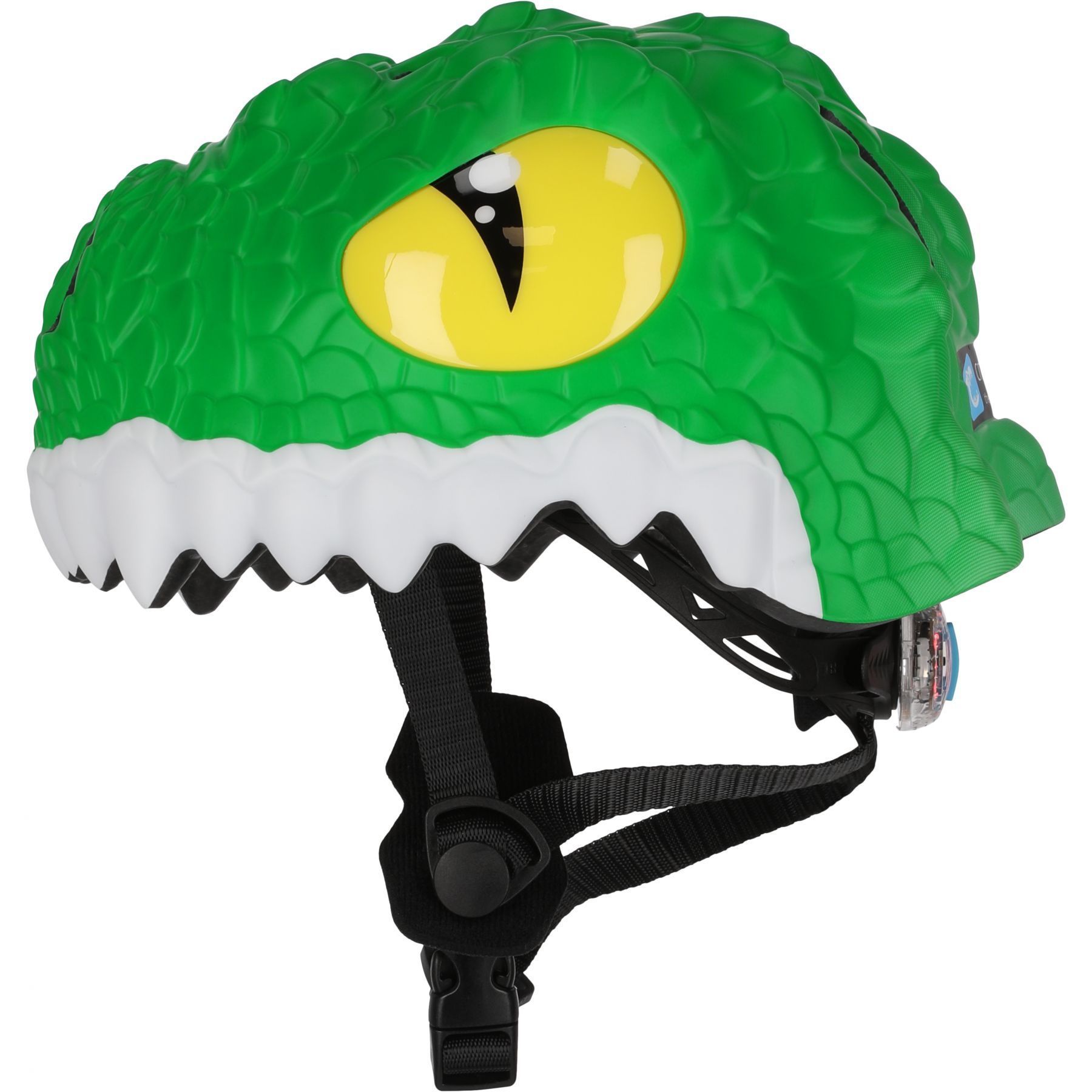 Crazy Safety Crocodile, pyöräilykypärä, juniori, vihreä