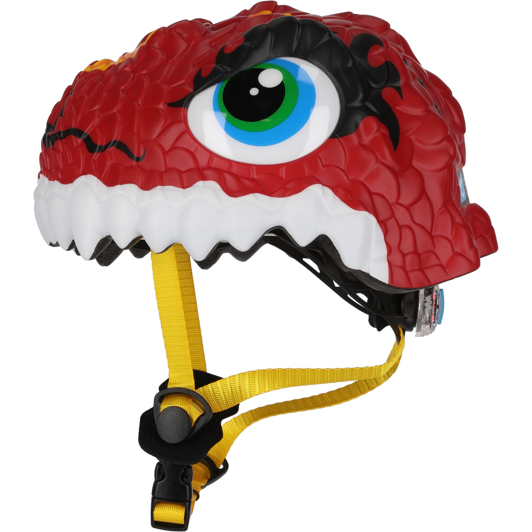 Crazy Safety Dragon, pyöräilykypärä, juniori, punainen