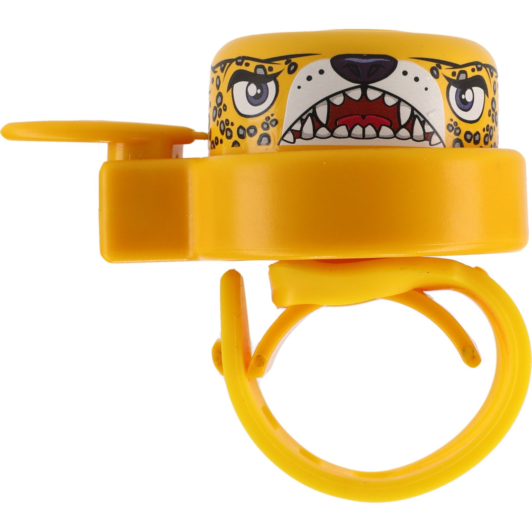 Crazy Safety Leopard, soittokello, keltainen