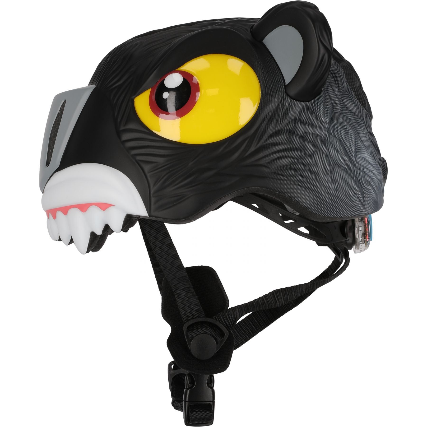 Crazy Safety Panther, pyöräilykypärä, juniori, musta
