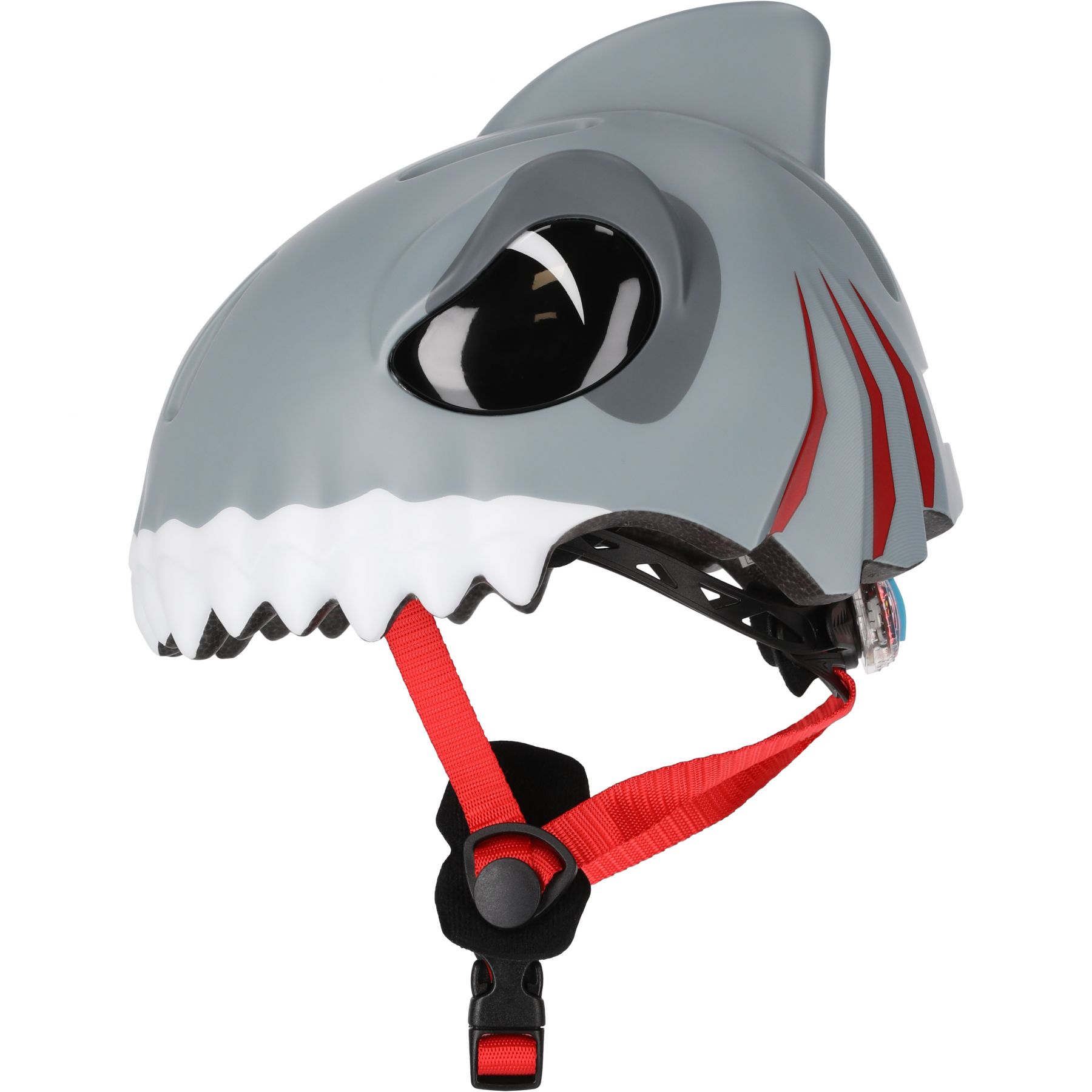 Crazy Safety Shark, pyöräilykypärä, juniori, grau