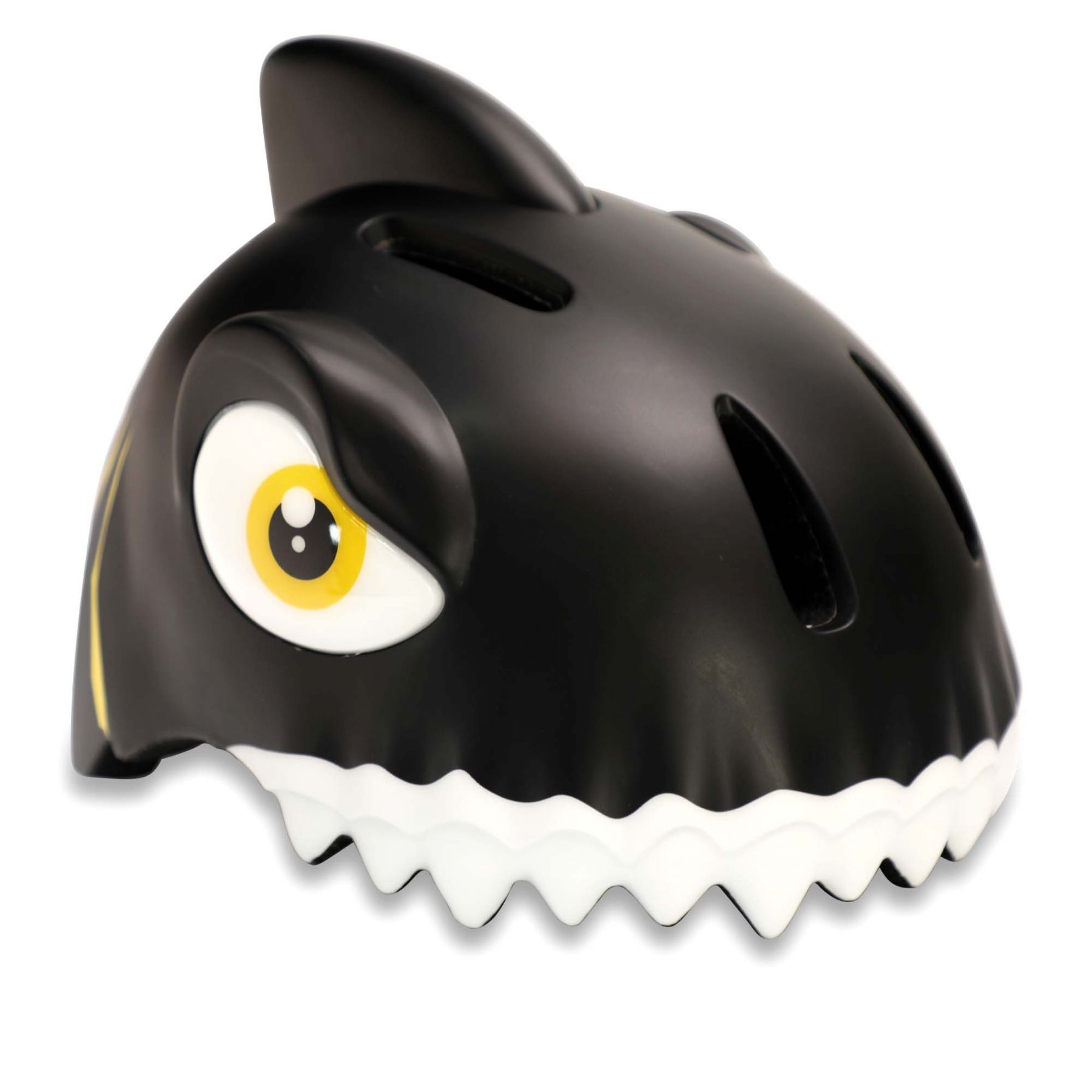 Crazy Safety Shark, pyöräilykypärä, juniori, musta