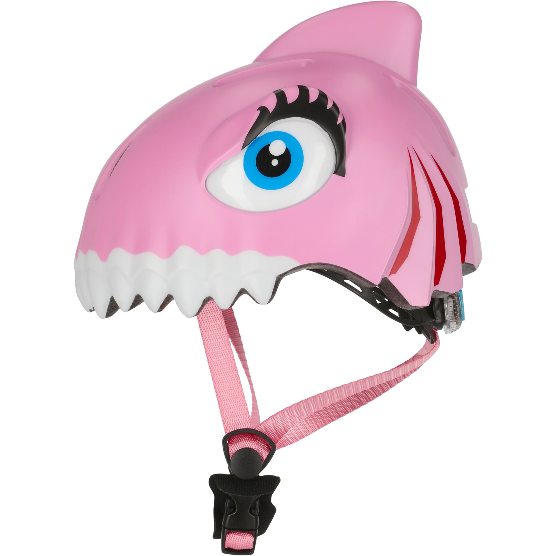 Crazy Safety Shark, pyöräilykypärä, juniori, pink