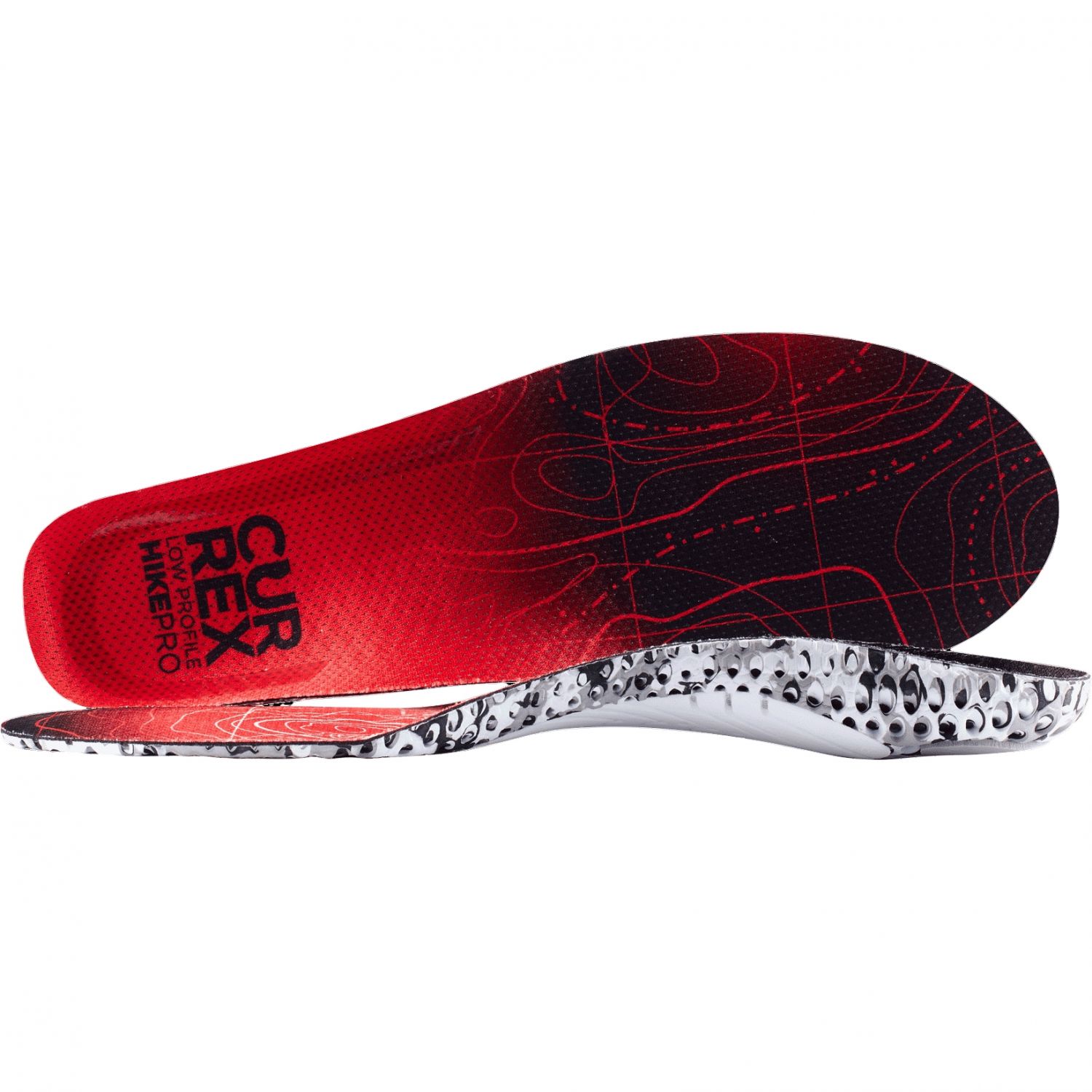 Currex HikePro Low, pohjallinen, punainen