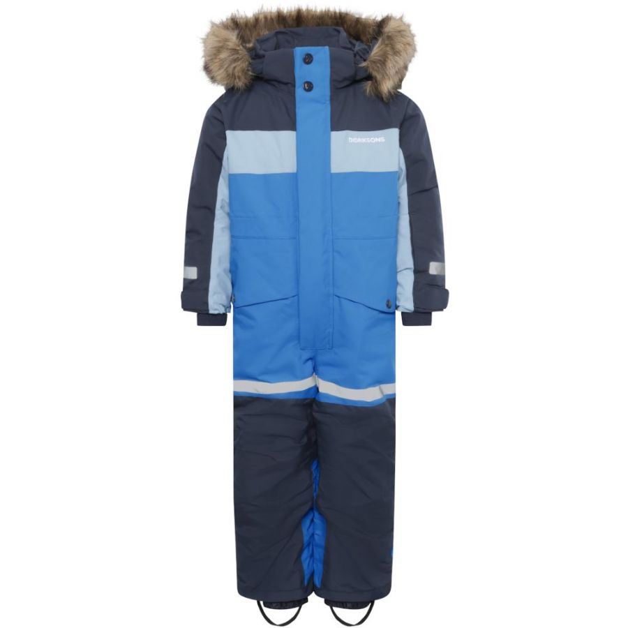 Didriksons Bjärven, talvihaalari, junior, sininen