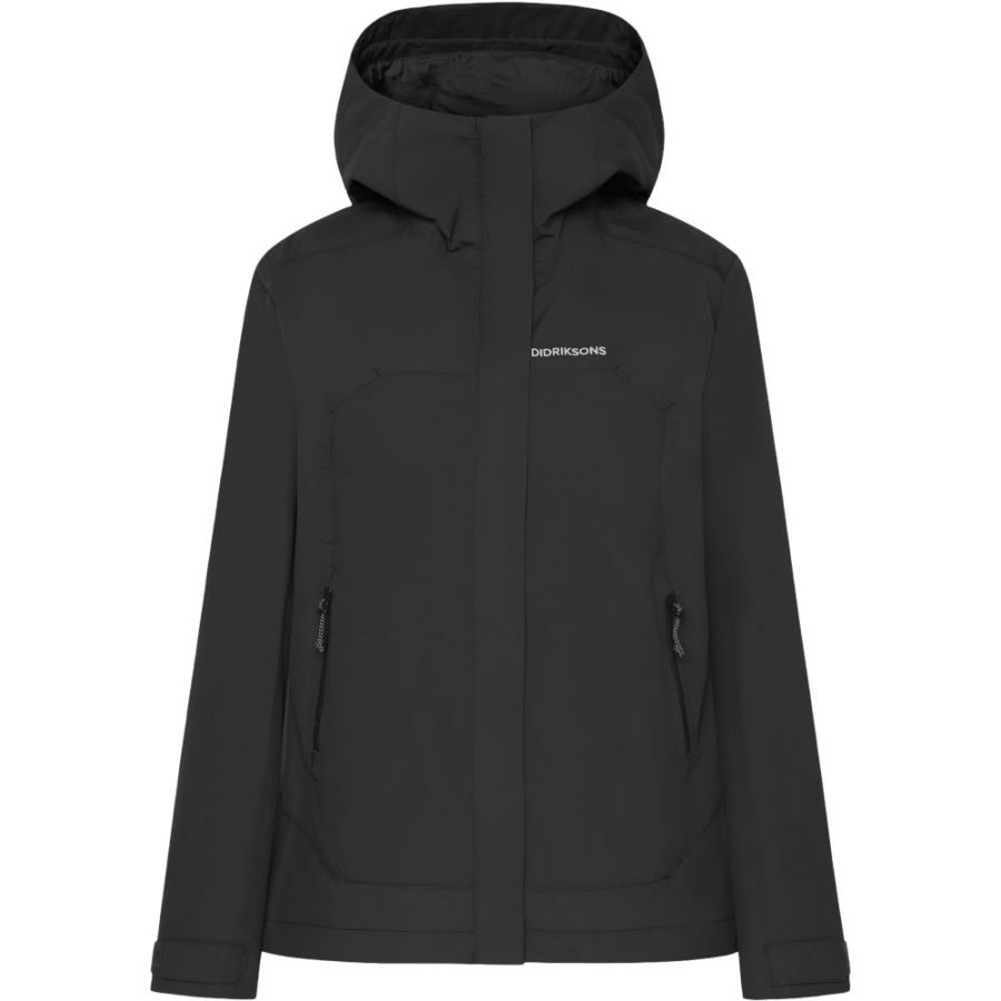 Didriksons Grit, sadetakki, naisten, musta