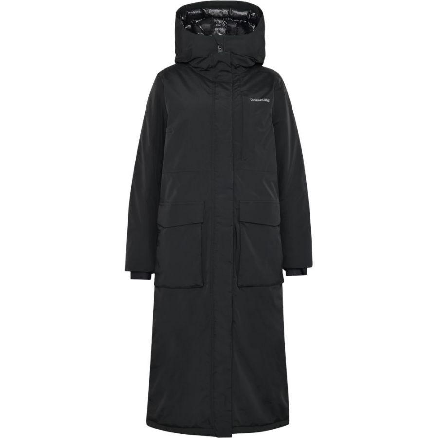 Didriksons Leya, parka, naisten, musta