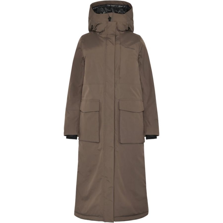 Didriksons Leya, parka, naisten, ruskea