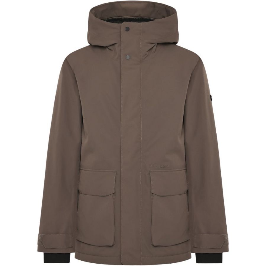 Didriksons Liam, sadetakki, miesten, ruskea