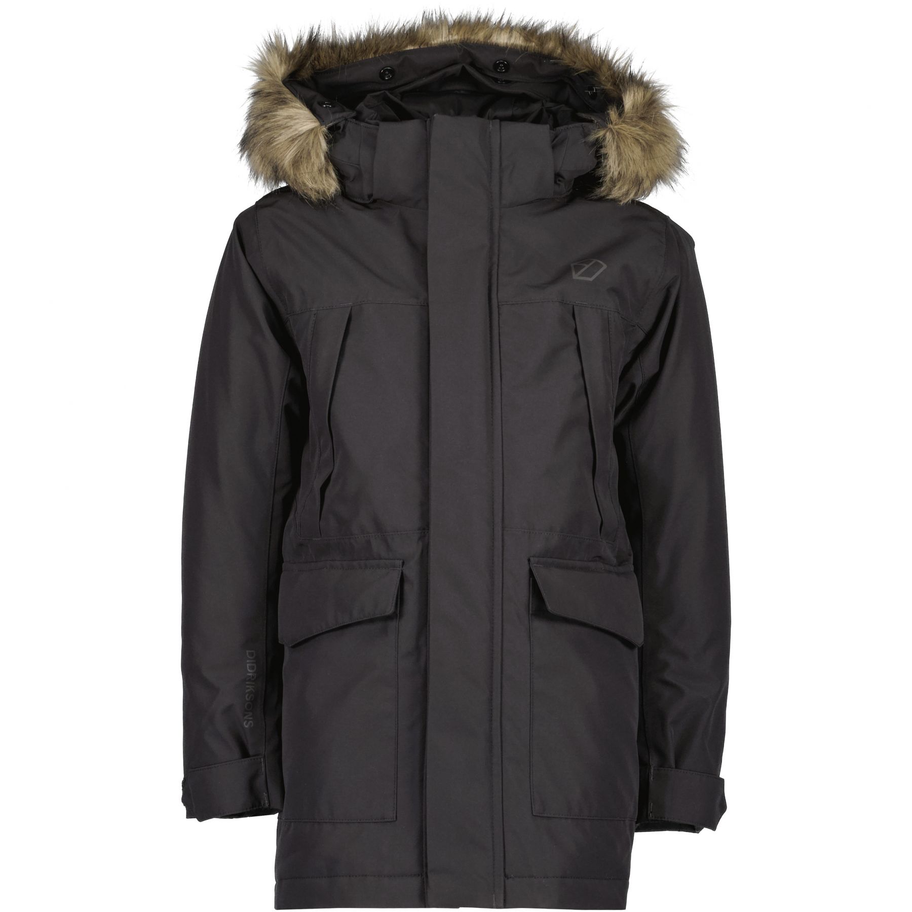 Didriksons Oxid parka juniori musta