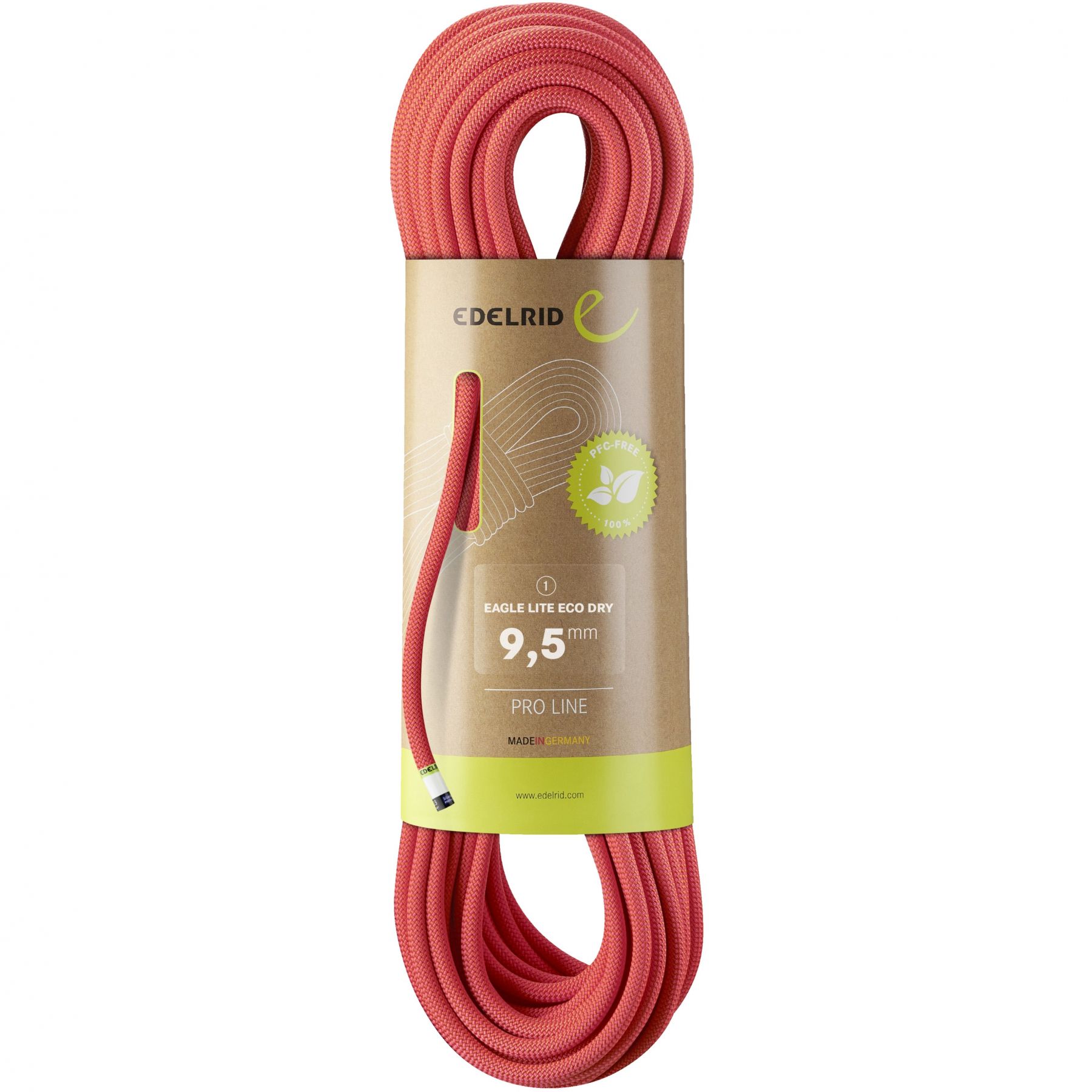 Edelrid Eagle Lite Eco Dry 9,5mm, kiipeilyköysi