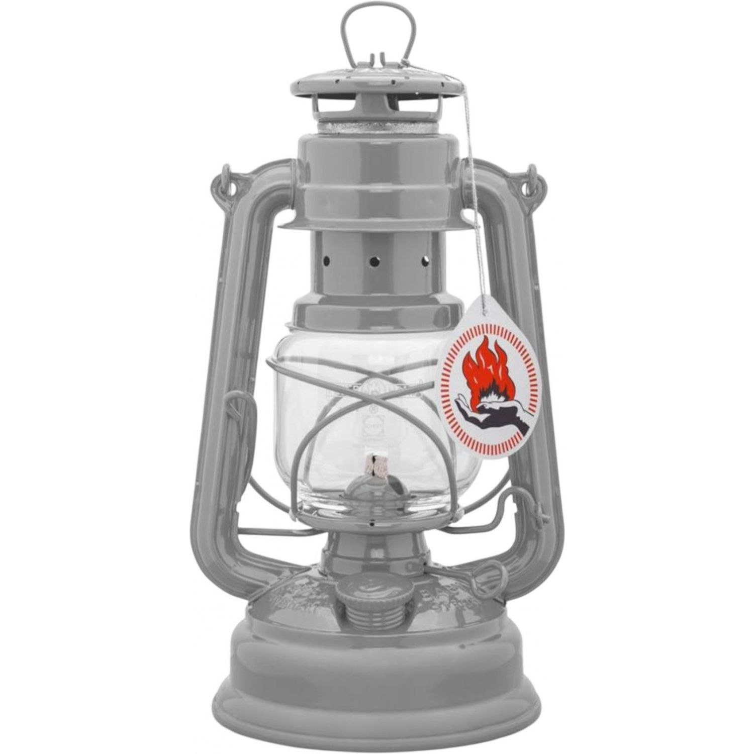 Feuerhand Hurricane Lantern 276, lyhty, nordic grey