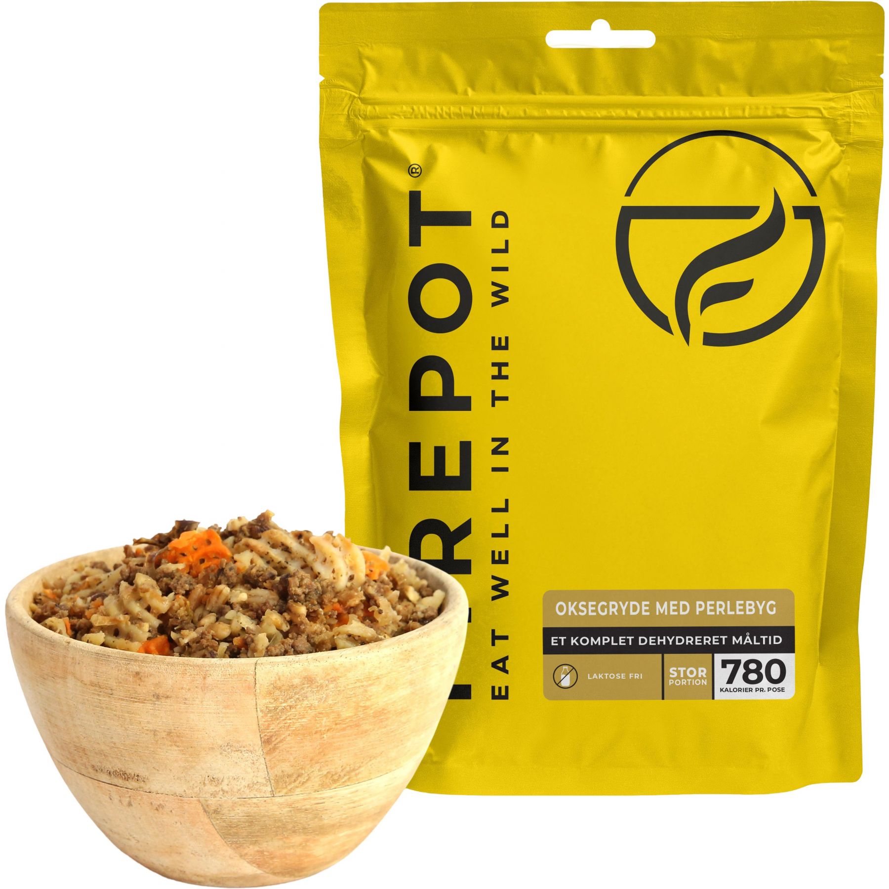 Firepot Härkäpata ohralla, pakastekuivattu ruoka, XL