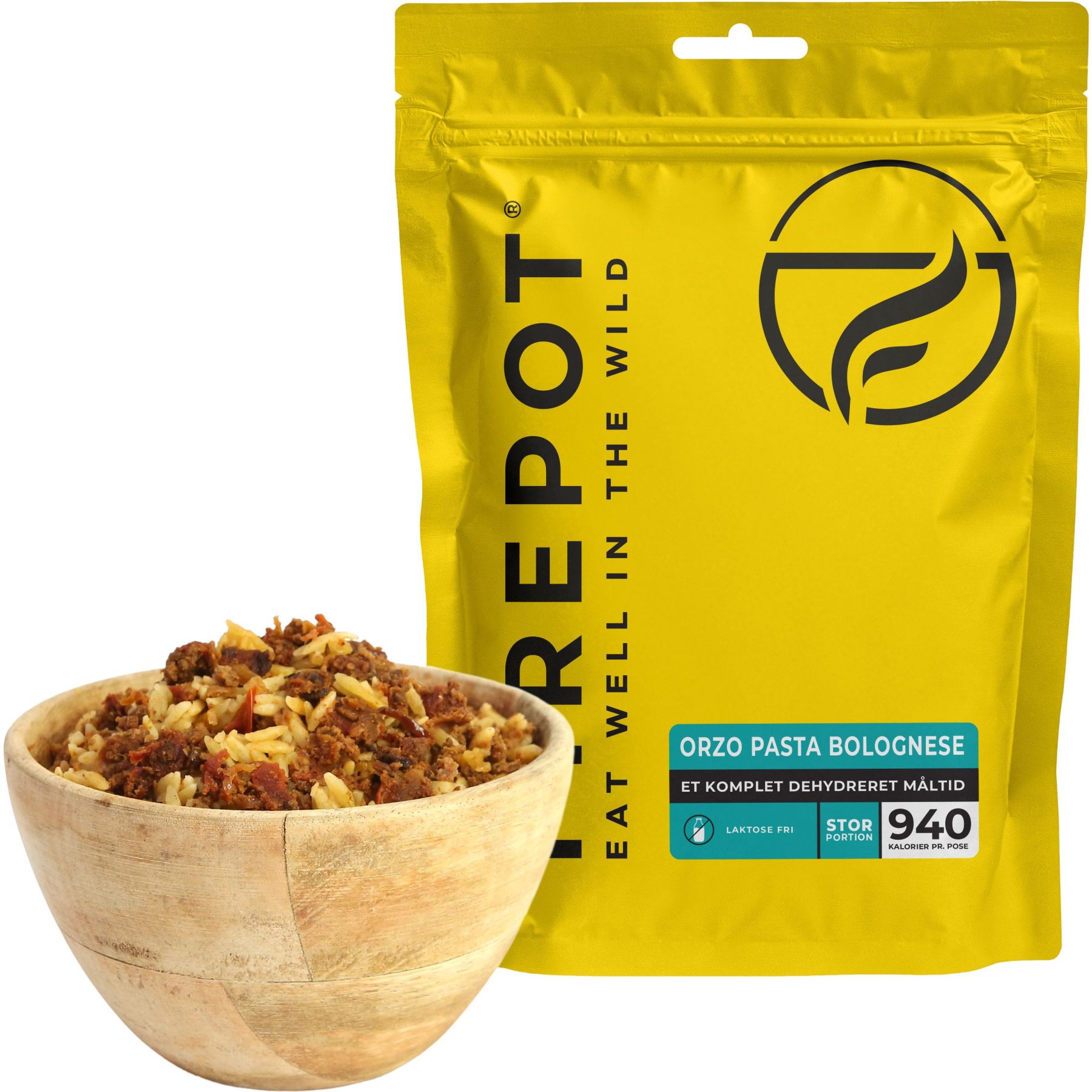 Firepot Orzo Pasta Bolognese, pakastekuivattu ruoka, XL