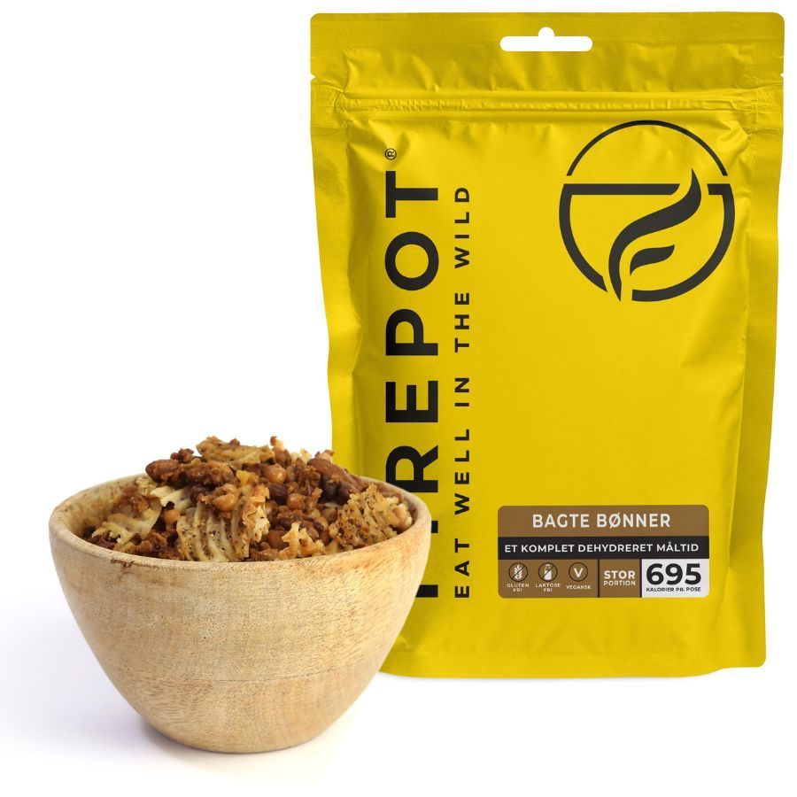 Firepot Paahdetut Pavut, pakastekuivattu ruoka, XL