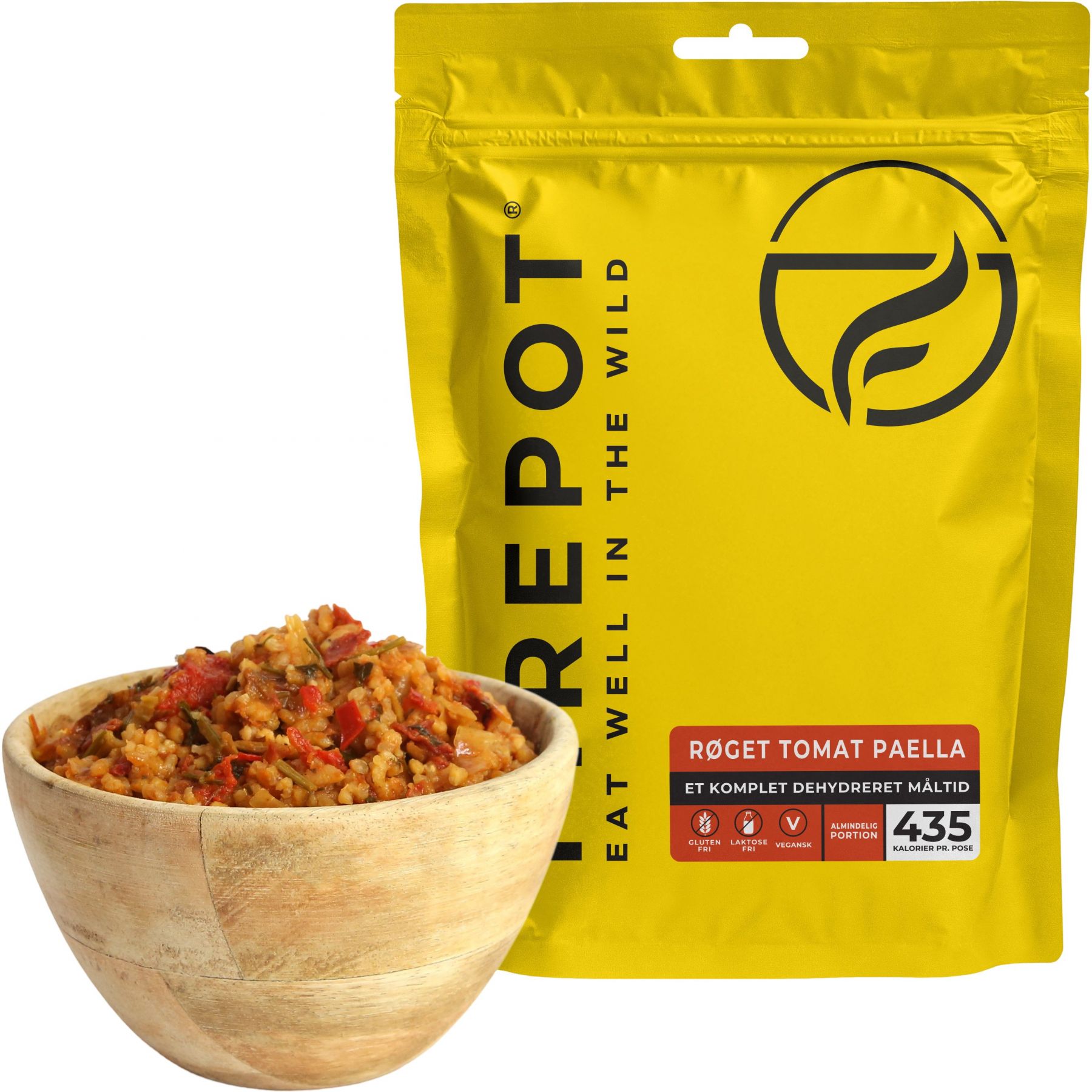 Firepot Savustettu Tomaatti Paella, pakastekuivattu ruoka, Reg