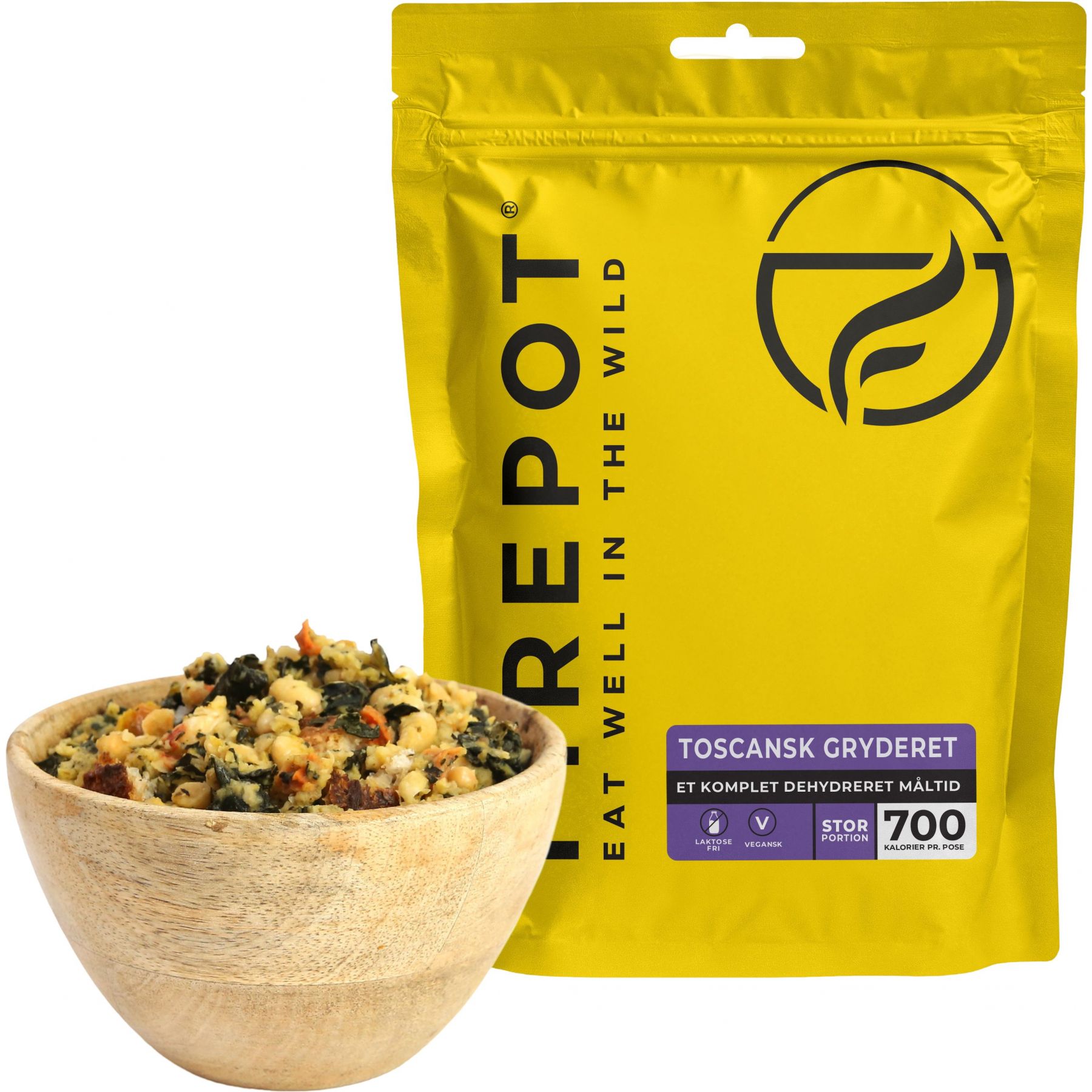 Firepot Toscanalainen Pataruoka, pakastekuivattu ruoka, XL