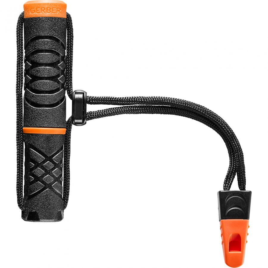 Gerber Fire Starter & Emergency Whistle, tulentekoväline ja hätävihellyspilli