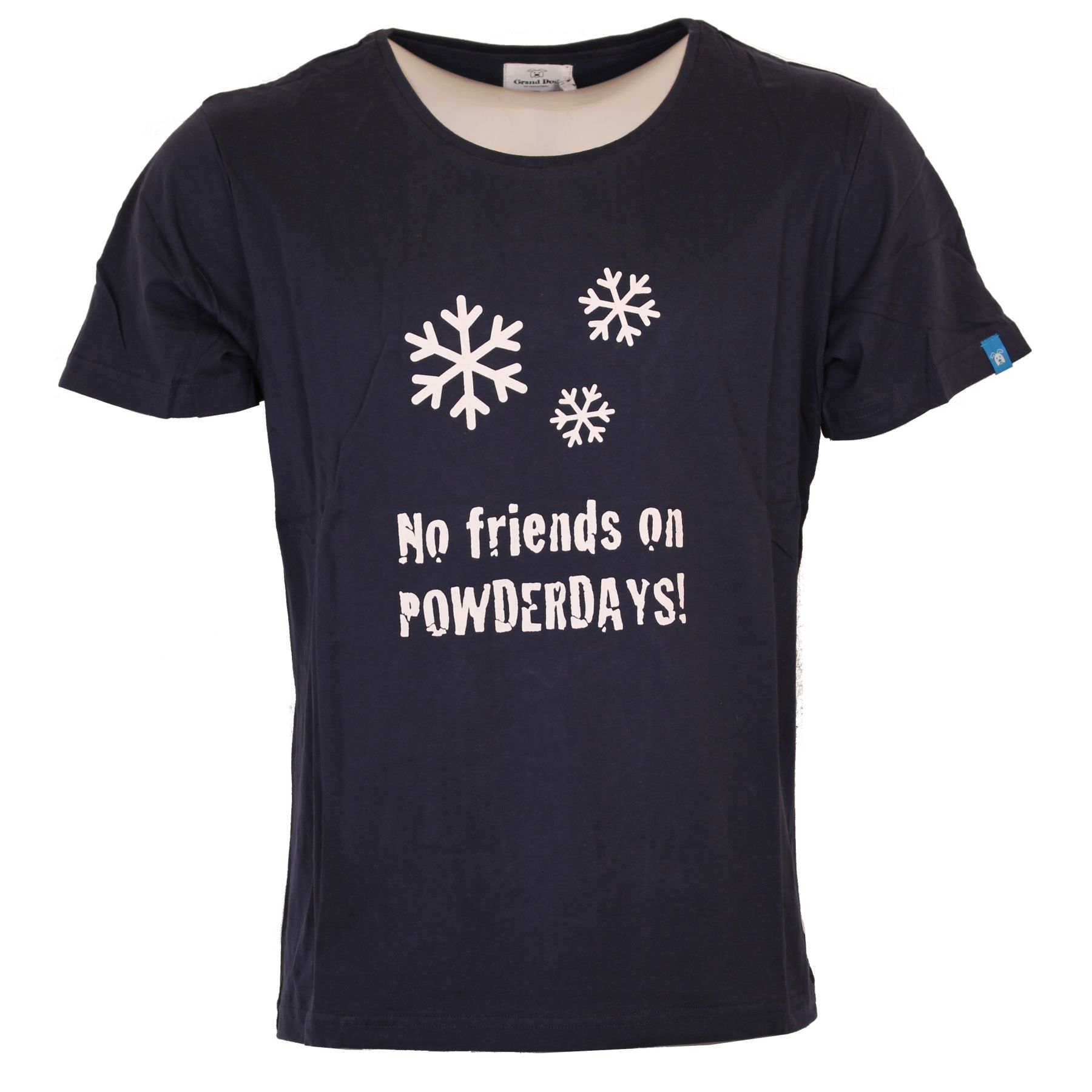 Grand Dog t-shirt No friends on powderdays laivasto