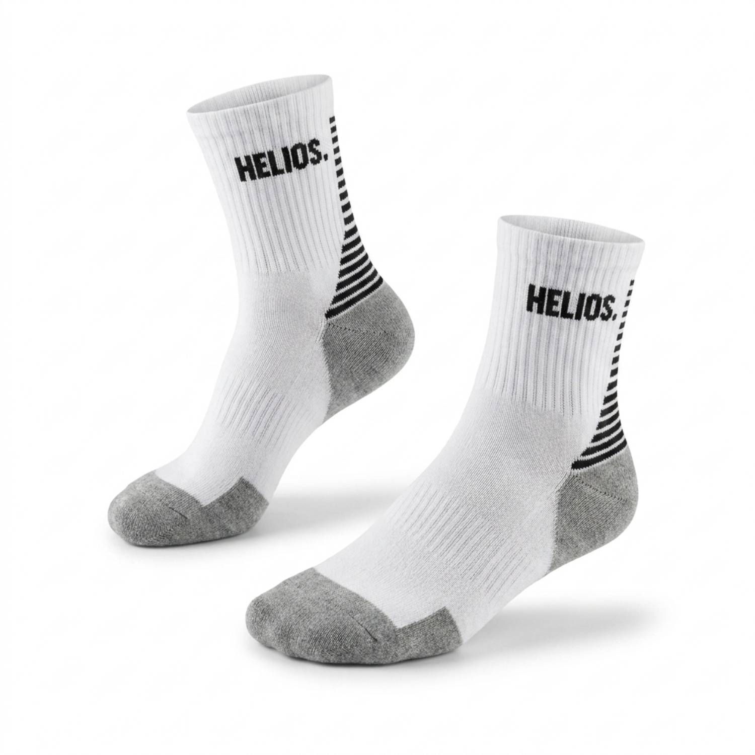 HELIOS Coolmax, juoksusukat, valkoinen