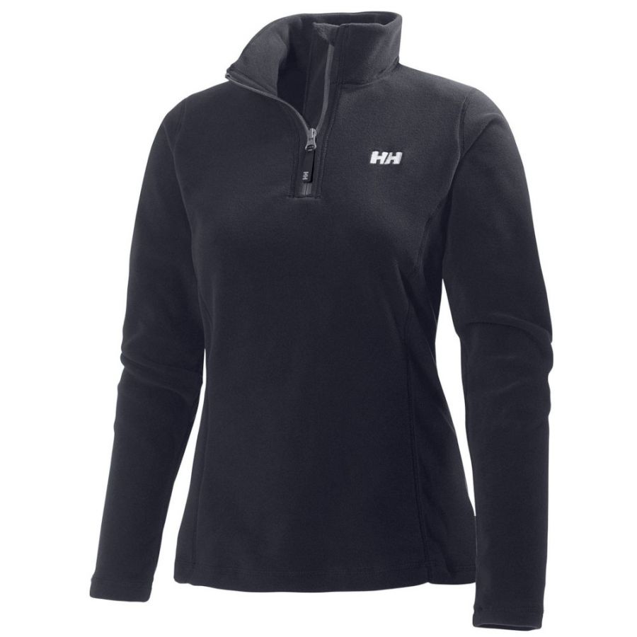 Helly Hansen Daybreaker 1/2 zip Fleece nainen musta